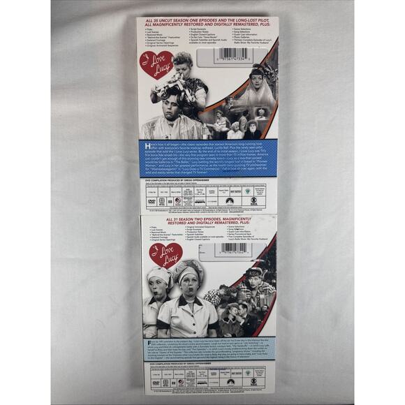 I Love Lucy: the Complete First And Second Season (DVD) Lot of 2 Sealed TV - Picture 2 of 4